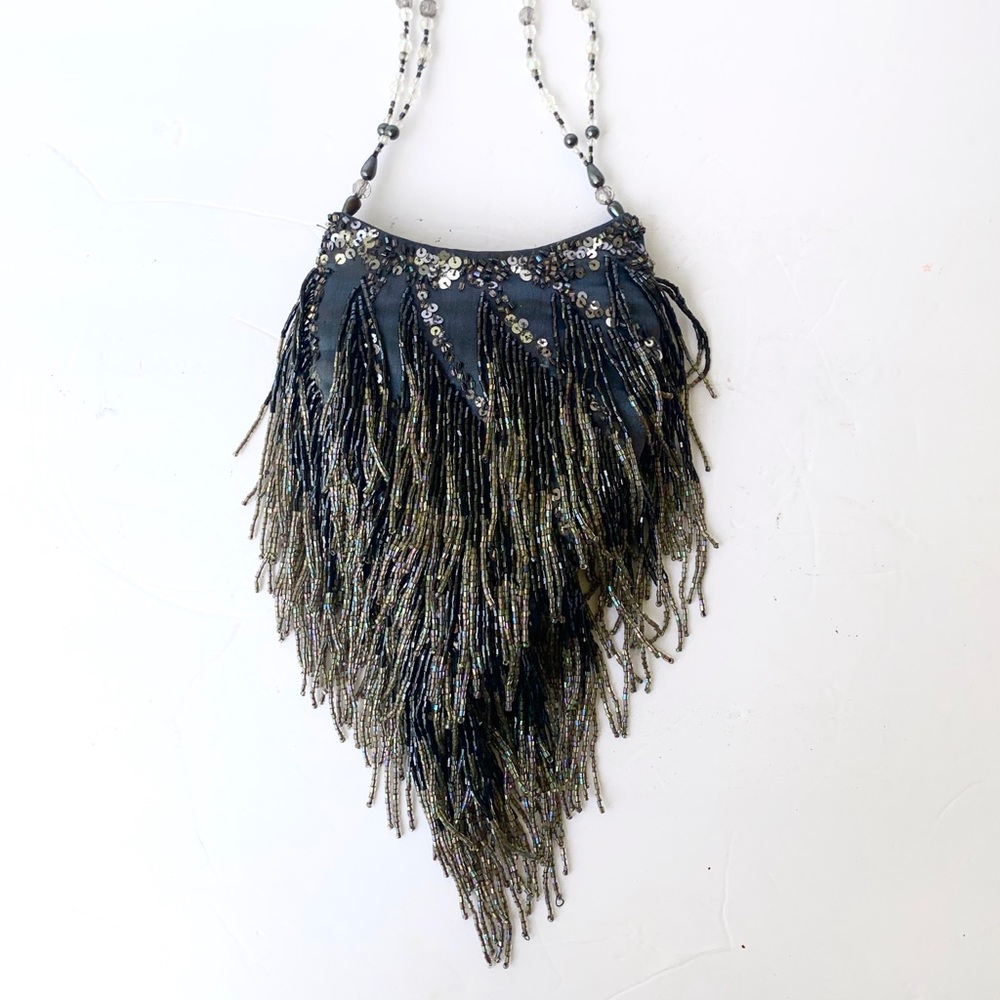 Vintage Jessica McClintock Beaded Handbag
